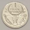 Madagascar 1 Franc MADAGASKAR - KM 8 - 1 FRANC 2002 - ZEBU -