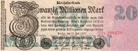 Allemagne 20 Millionen Mark DEUTSCHLAND - PICK 97 b - 20 MILLIONEN MARK - 25/07/1923 -