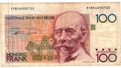 Belgique 100 Francs BELGIEN - PICK 142 a - 100 FRANCS - NON DATE (1992 - 1994) -