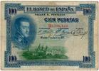 Espagne 100 Pesetas SPANIEN - PICK 69 a - 100 PESETAS - 01/07/1925 - SERIE B -