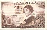Espagne 100 Pesetas SPANIEN - PICK 150 - 100 PESETAS - 19/11/1965 -