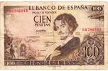 Espagne 100 Pesetas SPANIEN - PICK 150 - 100 PESETAS - 19/11/1965 -