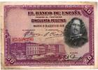Espagne 50 Pesetas SPANIEN - PICK 69 a - 100 PESETAS - 01/07/1925 - SERIE E -