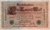 Allemagne 1.000 Mark DEUTSCHLAND - PICK 45 b - 1000 MARK - 21/4/1910 -