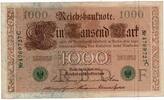 Allemagne 1.000 Mark DEUTSCHLAND - PICK 45 b - 1000 MARK - 21/4/1910 -