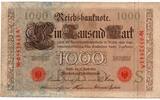Allemagne 1.000 Mark DEUTSCHLAND - PICK 44 b - 1000 MARK - 21/4/1910 -