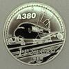 France 1 1/2 Euro Frankreich - 10 Euro 2007 - Luftfahrt - A380 -