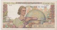 France 10 000 Francs Frankreich - 10 000 Francs 1952 - 05/06 - Französische Ingenieurwissenschaften - C.2854 -