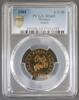Monaco 50 Cent MONACO - KM 172 - 50 CENT 2001 - RITTER GRIMALDI - PCGS MS65 -