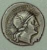 Republic (280 BC to 27 BC) Römische Republik – 77 v. Chr. JC – Lucius Rutilius Flaccus – Denier -