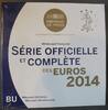 France Coffrets Brillant Universel FRANKREICH - KMS ST EURO 2014 - 8 WÄHRUNGEN - MONNAIE DE PARIS -