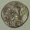 Republic (280 BC to 27 BC) Denier Römische Republik - 132 v. Chr. - Publius Maenius Antias - Denier - R/ P. MAE ANT ROMA -
