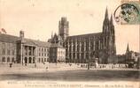France KOMITAT 76240 - ROUEN - Der Platz und die Kirche Saint-Ouen -