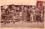 France KOMITAT 76470 - LE TREPORT - DIE PROMENADE - DIE CLIFF -