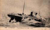 France KOMITAT 76470 - LE TREPORT - TRANSATLANTIQUE BEI SCHLECHTEM WETTER -