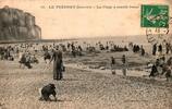 France KOMITAT 76470 - LE TREPORT - DER STRAND BEI NIEDRIGEM WASSERSTAND -