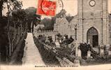 France KOMITAT 76460 - MANNEVILLE-ES-PLAINS - DIE KIRCHE UND DAS HERRENHAUS -