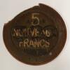 Algérie ALGIER - CASINO-CHIP - 5 NEUE FRANCS -