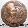 France MEDAILLE - JAHRHUNDERT AFRIKANISCHER TROPFEN 1857 - 1957 -