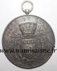 France MEDAILLE - Komitat 59 - DOUAI - MUSIKVORSITZENDER FÜR FEUERBEKÄMPFER - 1878 -