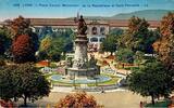 France Komitat 69000 - LYON - PLATZ CARNOT - MONUMENT DER REPUBLIK UND BAHNHOF PERRACHE -