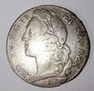 France 1/2 écu FRANKREICH - Gad 314 - LOUIS XV - 1/2 ECU MIT KOPFBAND 1745 O - Riom S