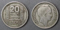 Algérie 20 Francs ALGERIEN - KM 91 - 20 FRANCS 1949 -