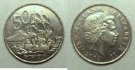 Nouvelle Zelande 50 Centimes neuseeland - 50 Centimes 2003 - Schiff Endeavour -