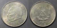 Allemagne 20 Mark 1972 DEUTSCHLAND - DEMOKRATISCHE REPUBLIK - MARK 20 19... 4,50 EUR  zzgl. 7,50 EUR Versand