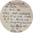 ROMAN REPUBLIC Denarius C. Caesar Octavianus, mint moving with Octavianus, 37 BC. almost VF
