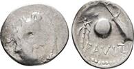 CELTIC WORLD Middle Danube, ERAVISCI. Imitating Roman Republican denarius, late 1st cent. BC Denarius  VF