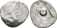 CELTIC WORLD Middle Danube, ERAVISCI. Imitating Roman Republican denarius, late 1st cent. BC Denarius  VF