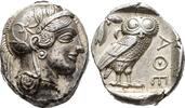 GREEK WORLD Tetradrachm Attica. Athens, circa 454-404 BC good EF