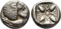 GREEK WORLD IONIA. Milet,  late 6th–early 5th century BC. Diobol  VF