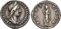 ROMAN EMPIRE Sabina, Augusta (AD 128–136/7), Rome mint, c. 130–133 Denarius  good VF