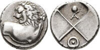 GREEK WORLD Hemidrachm THRACE. Thracian Chersonesos, c. 386–338 BC, Kardia. VF+