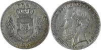 Un Franc Congo belge - Un france - 1887 -