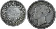 Shilling Grande-Bretagne - Victoria - Shilling 1870 -