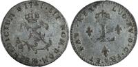  Louis XV - Double sol de billon - 1741 BB Strasbourg Double sol de billon 1741 ss