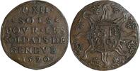 Suisse 12 Sols Suisse - Genève - 12 Sols 1590 -