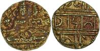 Inde Inde - Demi-Pagode d or - Shiva et Parvati - Roi Raya I et II Demi-pagode d or 1406-1446 vz