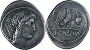  Denier 55 avant J.C. République romaine - Cassia - Denier - Rome ss+ 200,00 EUR  zzgl. 5,00 EUR Versand