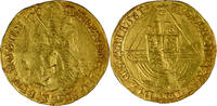 1553-1558 Angleterre - Marie Iere Tudor - Ange d'or - Londres - Rare vz