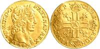  Louis XIII - Demi-louis d or à la mèche courte - 1640 A - Paris 1/2 louis d or à la mèche courte 1640 ss+