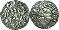 Denier immobilisé Carolingiennes - Charles le Chauve - Denier immobilisé - Le Mans -