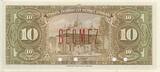 Türkei  10 Lira 1948 - Pdt L. Inonu - Specimen I / ST