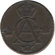 Schweden 1806 1/4 Skilling Gustaf IV Adolf - Monogram II / VZ