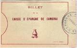Frankreich  5 Francs Cambrai Caisse d