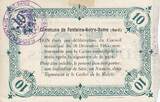 Frankreich  10 Francs Fontaine Notre-Dame City - 1915 III / SS