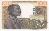 Staaten von Westafrika  100 Francs Mask - 1959 I / ST